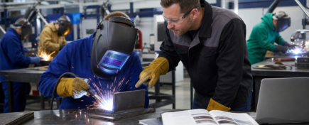 balancing-shop-time-and-study-in-welding-training-featured Balancing Shop Time and Study in Welding Training