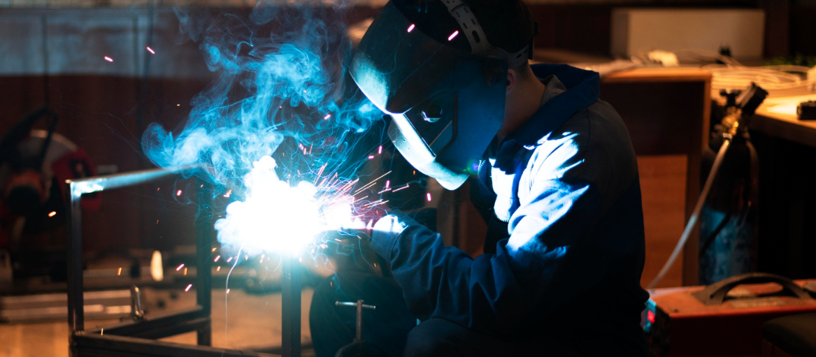 Shielded Metal Arc Welding workshop at North American Trade Schools